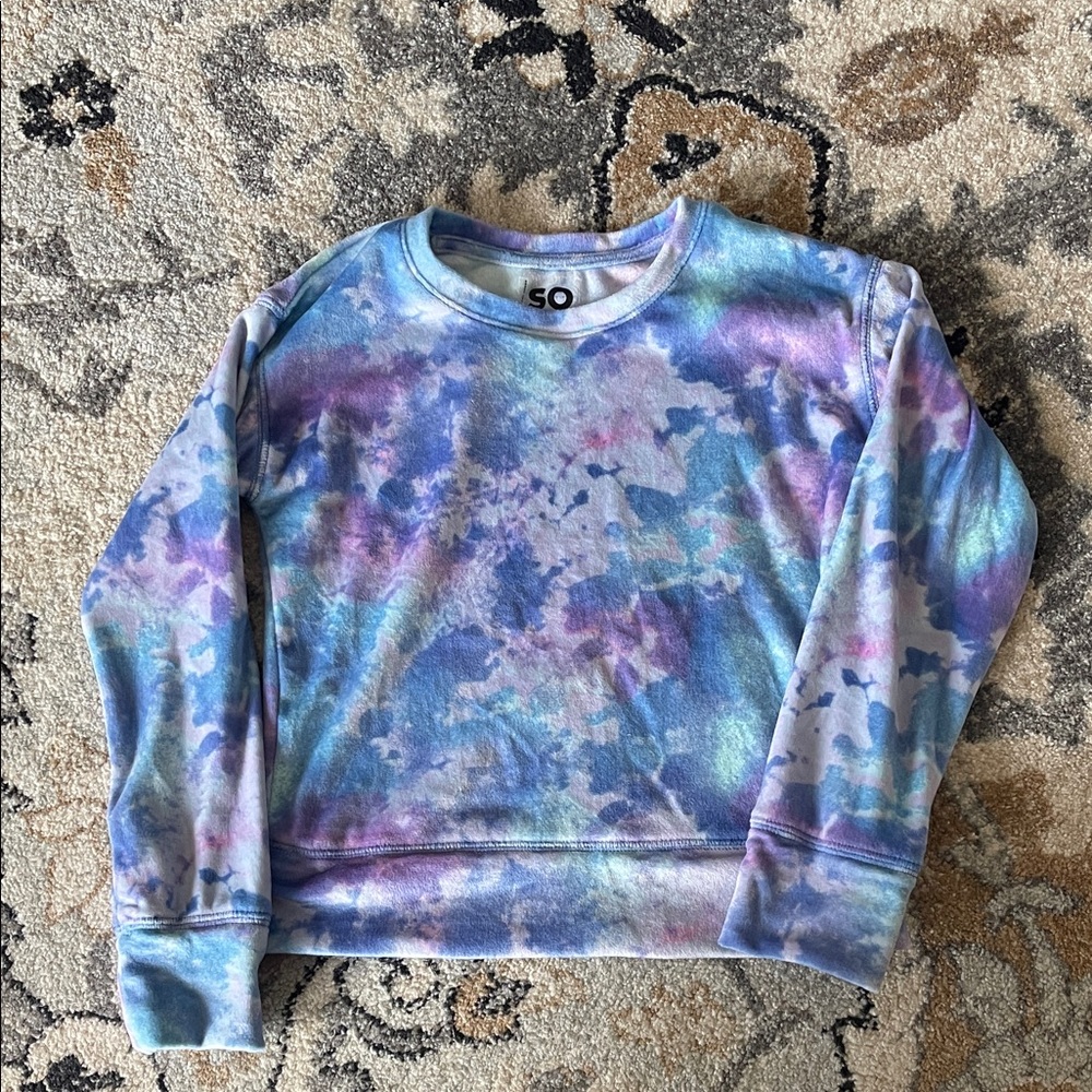 Colorful Tie-Dye Sweatshirt